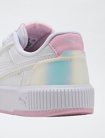 Lage effen sneakers in imitatieleer PUMA