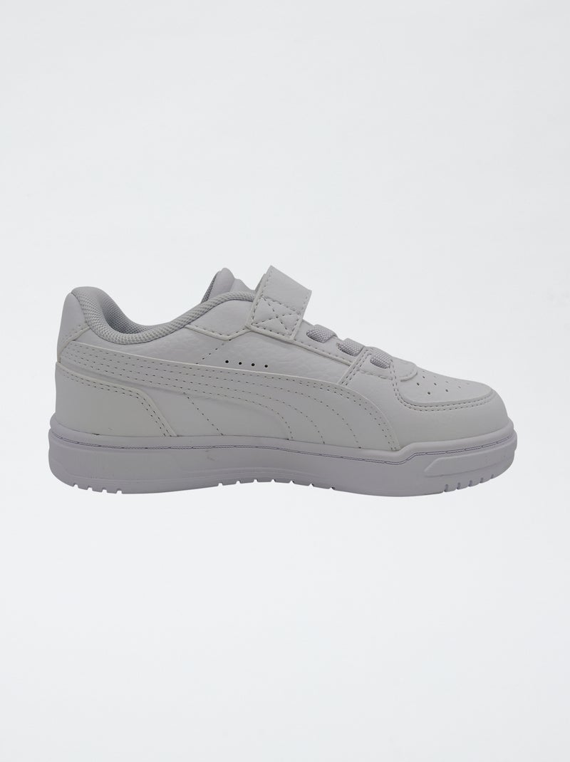 Lage effen sneakers PUMA Wit - Kiabi