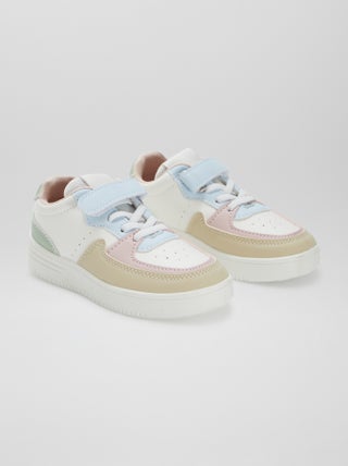 Lage meerkleurige sneakers