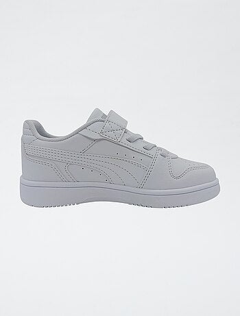 Lage 'PUMA' sneakers met klittenband en veters