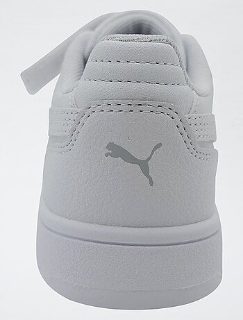 Lage 'PUMA' sneakers met klittenband en veters