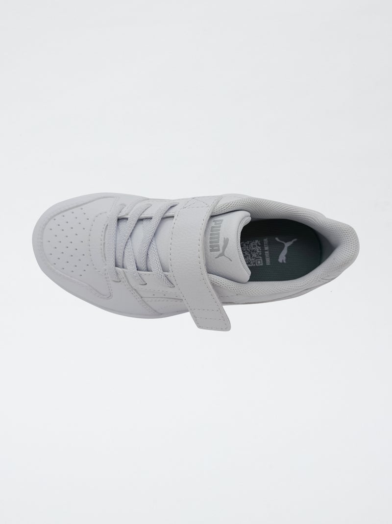 Lage 'PUMA' sneakers met klittenband en veters Wit - Kiabi