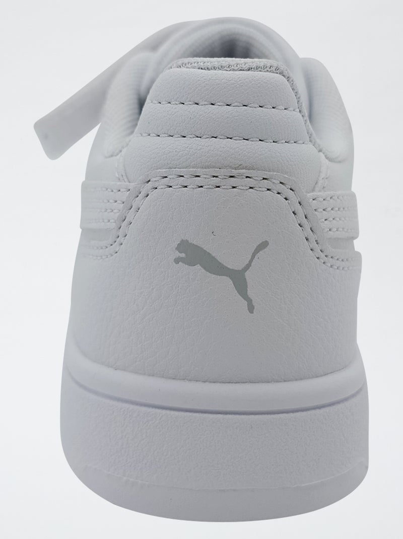 Lage 'PUMA' sneakers met klittenband en veters Wit - Kiabi