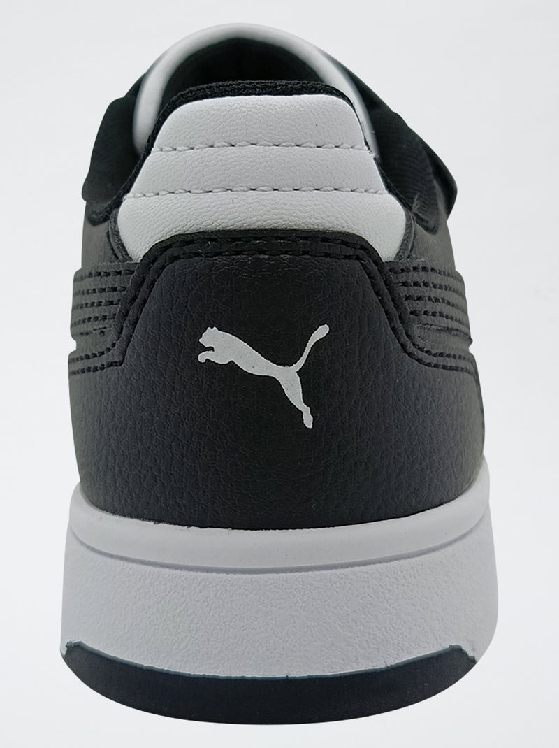 Lage 'PUMA' sneakers met klittenband Zwart - Kiabi