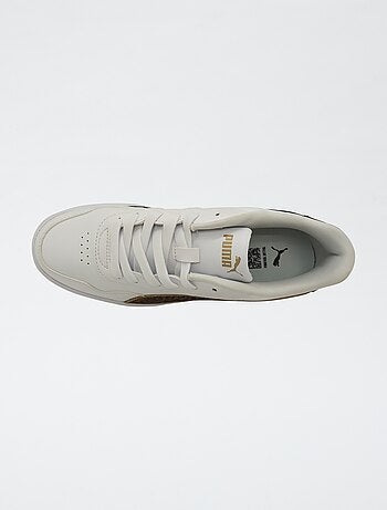Lage 'Puma' sneakers met luipaardprint