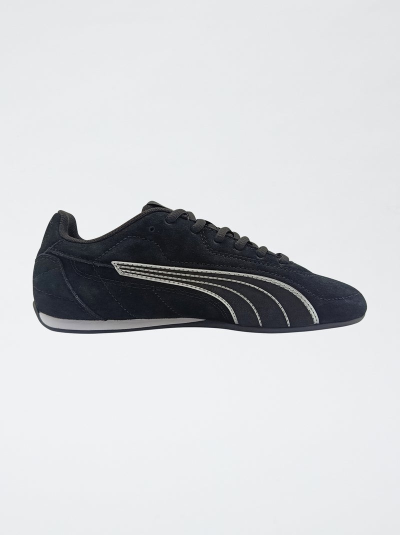 Lage 'Puma'-sneakers met sterbedeltje Zwart - Kiabi