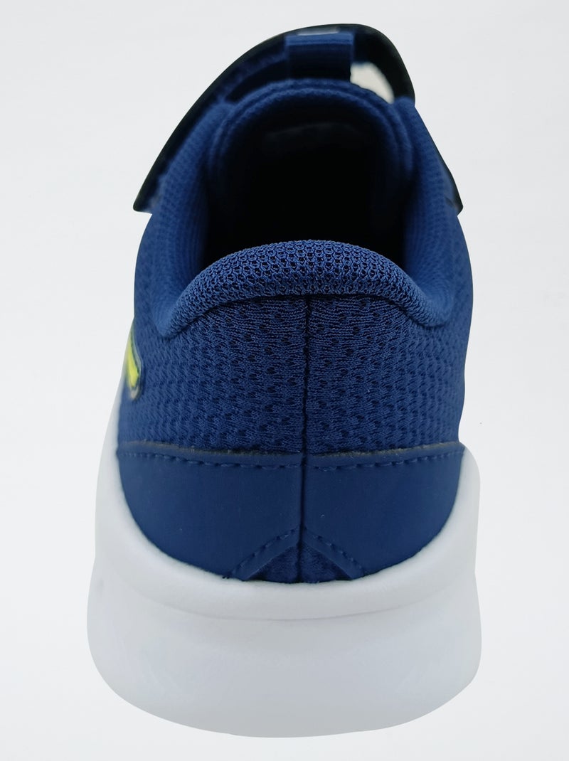 Lage 'PUMA' sneakers met veters en klittenband Blauw - Kiabi