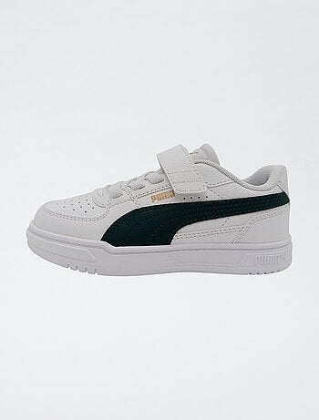 Lage 'PUMA' sneakers met veters en klittenband