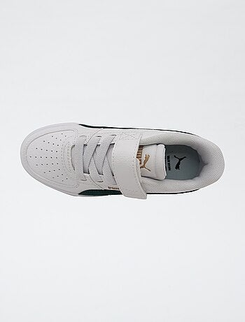 Lage 'PUMA' sneakers met veters en klittenband
