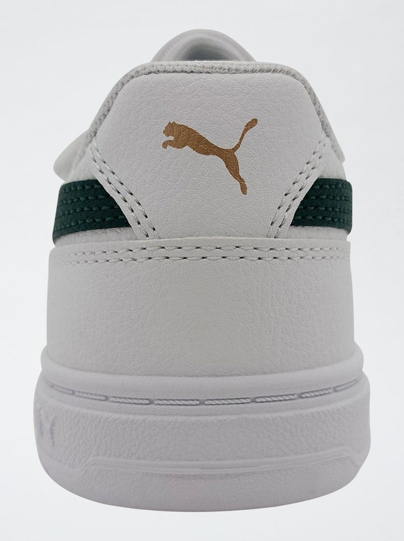 Lage 'PUMA' sneakers met veters en klittenband Groen - Kiabi