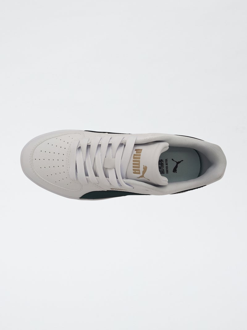 Lage 'PUMA' sneakers met veters en klittenbandsluiting Groen - Kiabi