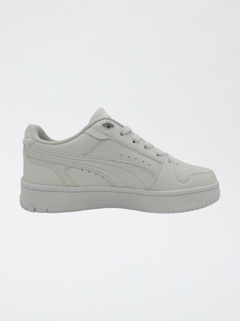 Lage 'PUMA' sneakers met veters Wit - Kiabi