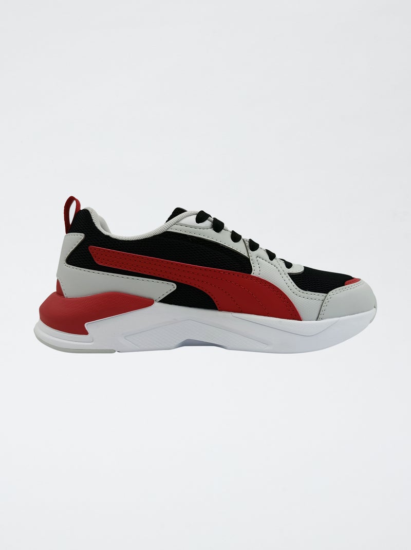 Lage PUMA-sneakers met veters Zwart - Kiabi