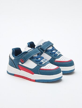 Lage sneaker met klittenband