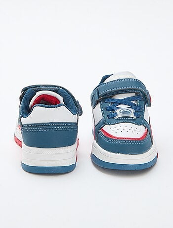 Lage sneaker met klittenband