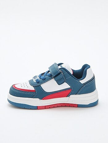 Lage sneaker met klittenband