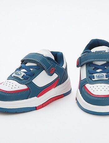 Lage sneaker met klittenband