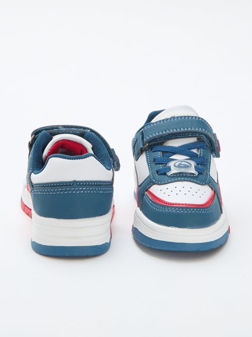 Lage sneaker met klittenband - Kiabi