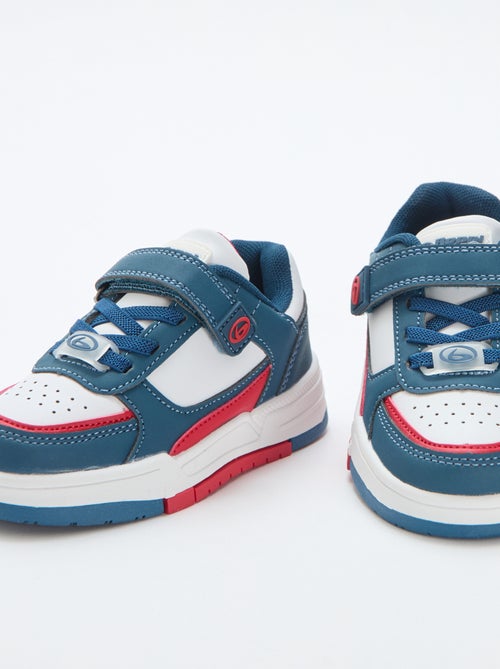 Lage sneaker met klittenband - Kiabi