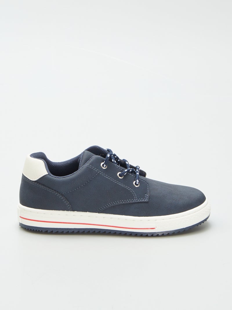 Lage sneakers BLAUW - Kiabi