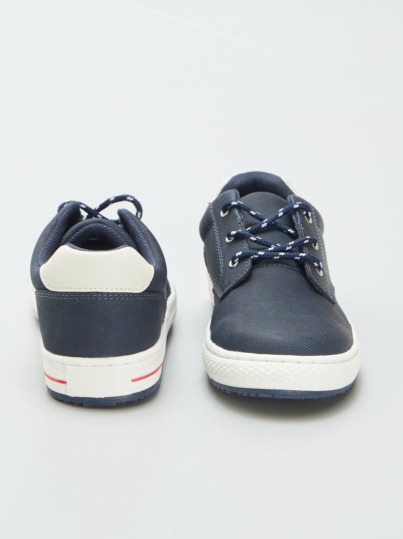 Lage sneakers BLAUW - Kiabi