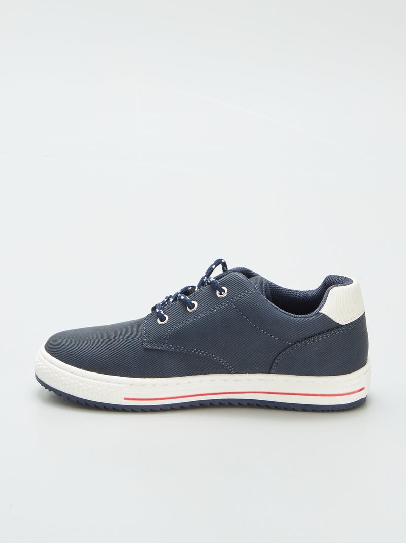 Lage sneakers BLAUW - Kiabi