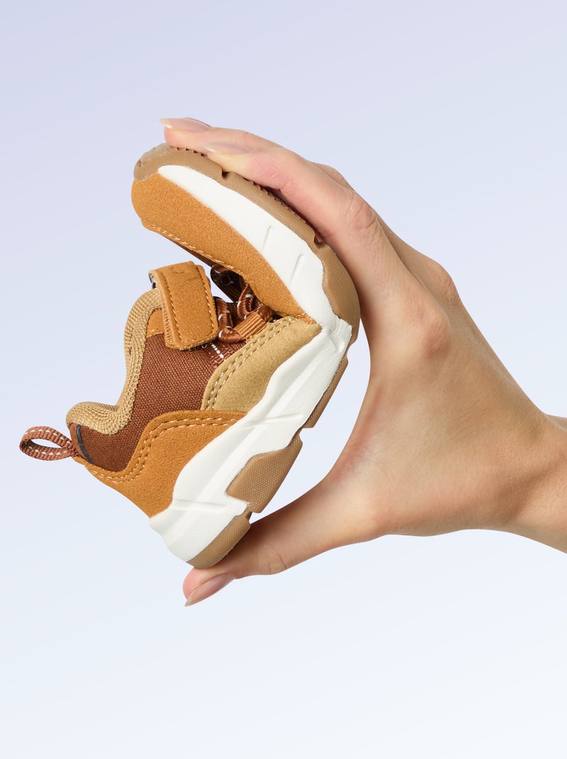 Lage sneakers 'Kitchoun' Bruin - Kiabi
