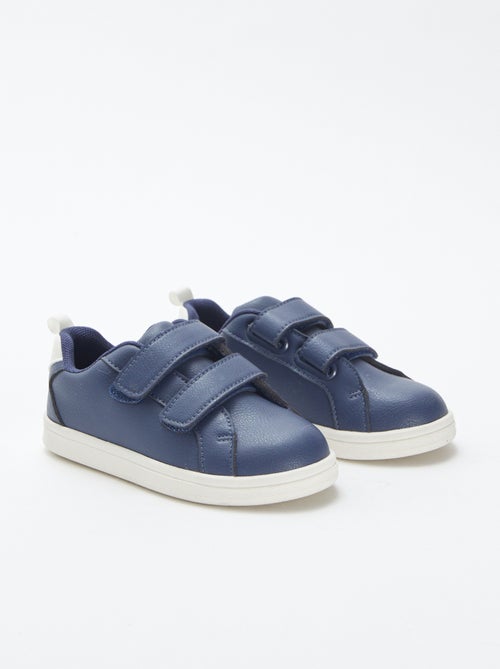 Lage sneakers met 2 klittenbanden - Kiabi