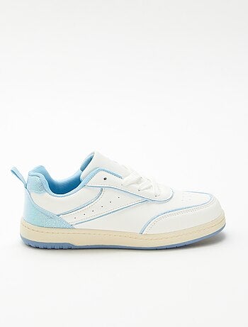 Lage sneakers met glitterdetails