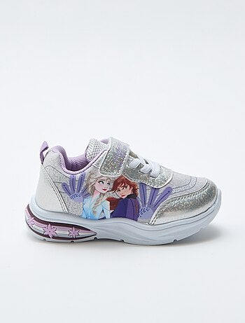 Lage sneakers met glitters 'Frozen'