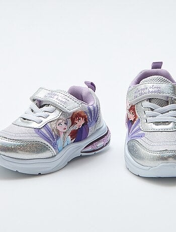 Lage sneakers met glitters 'Frozen'