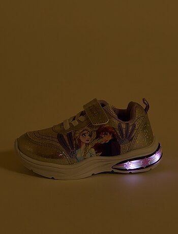 Lage sneakers met glitters 'Frozen'