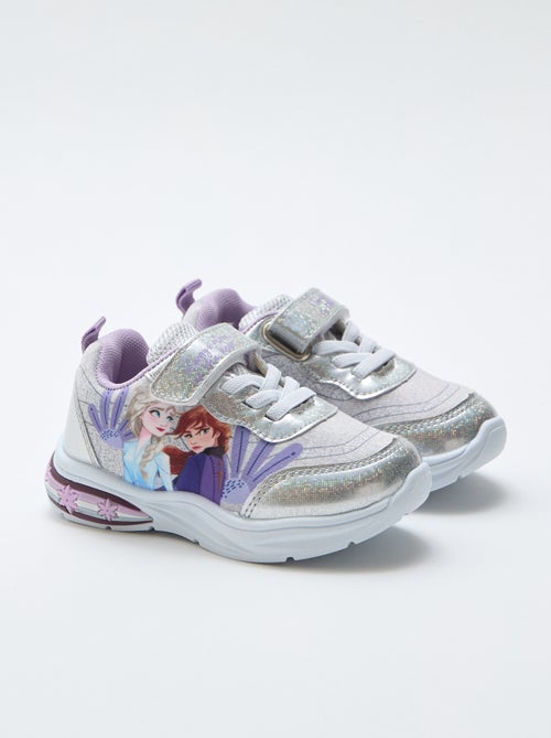 Lage sneakers met glitters 'Frozen' - Kiabi