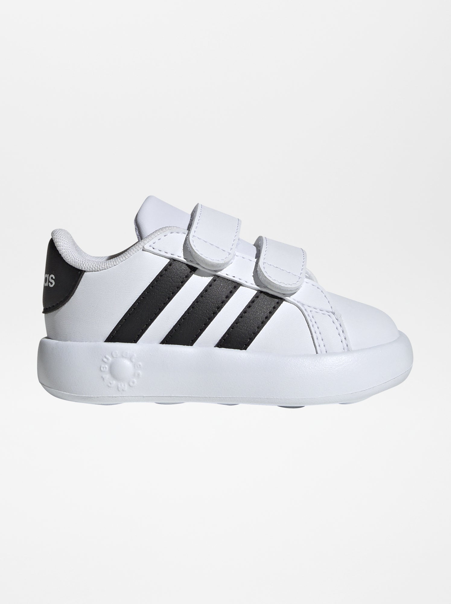 Lage sneakers met klittenband 'adidas' - WIT - Kiabi - 33.00€