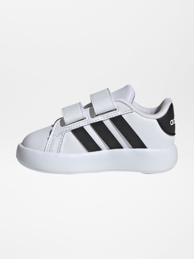 Lage sneakers met klittenband 'adidas' WIT - Kiabi