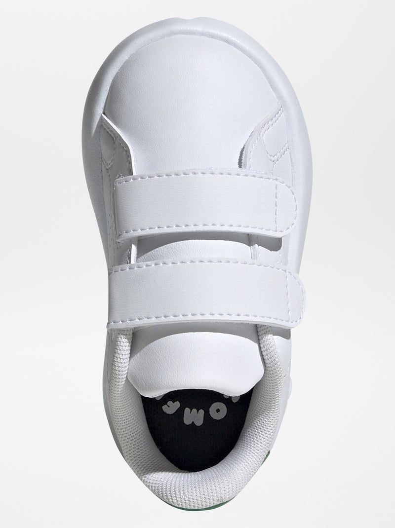 Lage sneakers met klittenband 'adidas' WIT - Kiabi