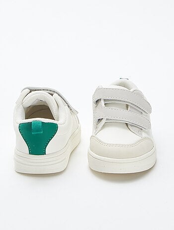 Lage sneakers met klittenbanden