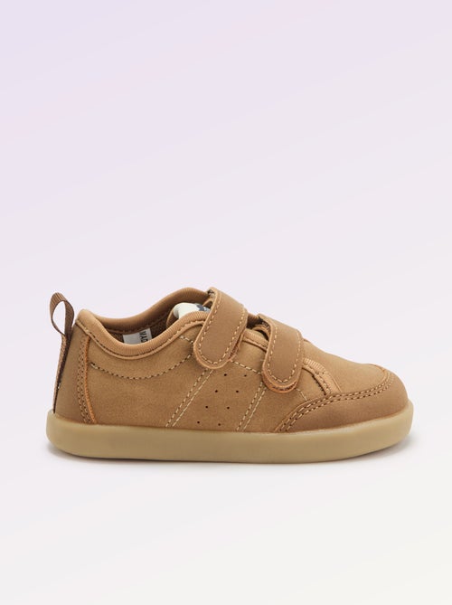 Lage sneakers met klittenbandsluiting - Kiabi