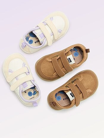 Kitchoun - Lage sneakers met klittenbandsluiting