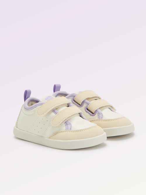 Lage sneakers met klittenbandsluiting - Kiabi