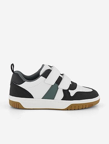 Lage sneakers met klittenbandsluitingen