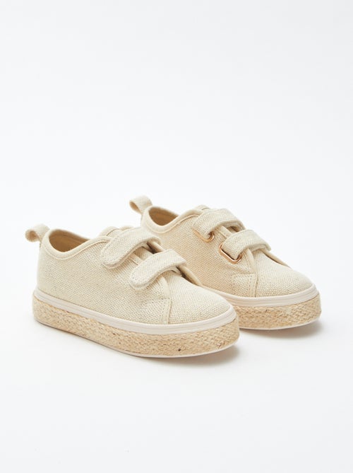 Lage sneakers met pailletten - Kiabi
