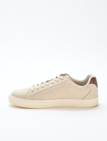 Lage sneakers met textuur