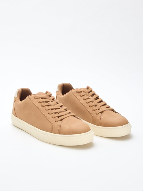Lage sneakers met textuur - Kiabi