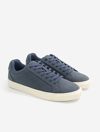 Lage sneakers met textuur