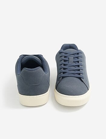 Lage sneakers met textuur