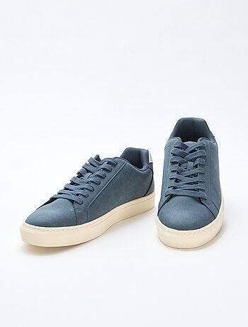 Lage sneakers met textuur