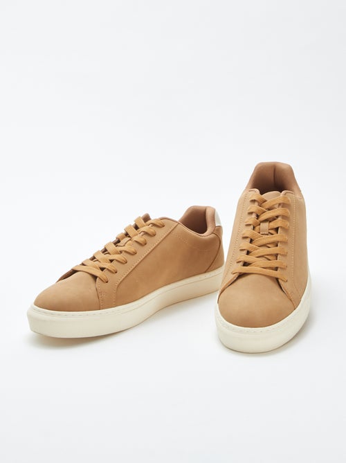 Lage sneakers met textuur - Kiabi