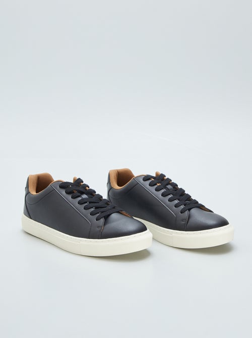 Lage sneakers met textuur - Kiabi