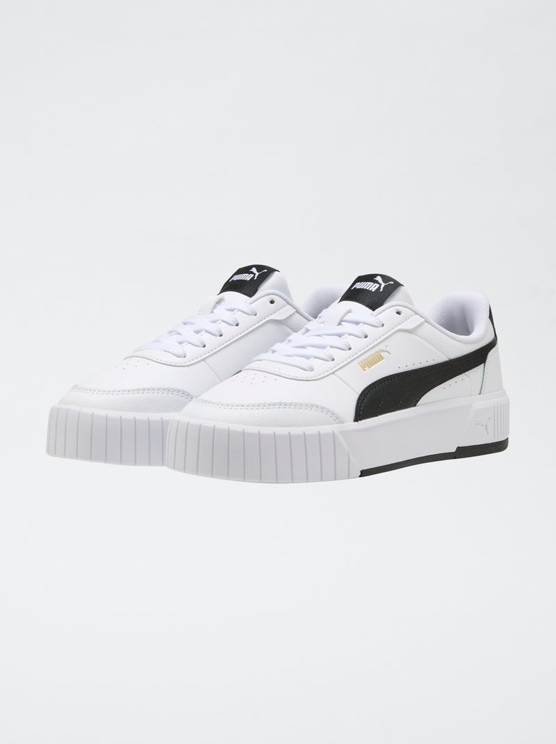 Lage sneakers met veters 'Puma' Wit - Kiabi